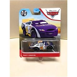 Disney Cars Disney Pixar Cars Disney And Pixar Cars Rusty Cornfuel, Miniature, Collectible Racecar Automobile Toys Based On Cars Movies, For Kids Age 3 And Older