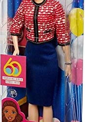 Barbie Political Candidate Doll, Tall Black-Haired Doll