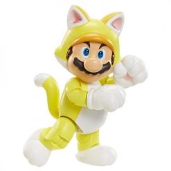 NINTENDO World Of Nintendo Cat Mario With Bell Action Figure, 4