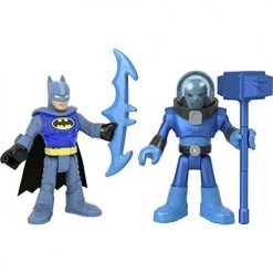 Fisher-Price Imaginext Dc Super Friends Batman & Mr Freeze Figure Set For Preschool Kids Ages 3 To 8 Years
