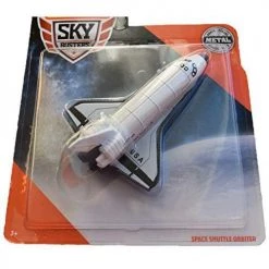 Mattel Matchbox Sky Busters Space Shuttle Orbiter 4/13, White/Black