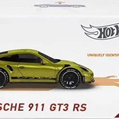 Hot Wheels Id Vehicles Porsche 911 GT3 RS Embedded NFC Chip Uniquely Identifiable 1:64 Scale Ages 8 And Older