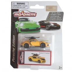 Majoriette All Toys Majorette Porsche 911 Carrera S, Porsche Edition Yellow