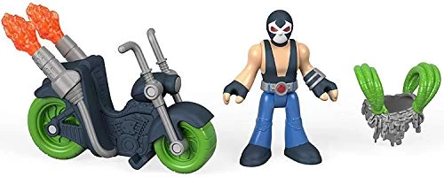 Fisher-Price Imaginext DC Super Friends Bane Action Figure And Motorcycle DC Comics 3 Fisher-Price Imaginext DC Super Friends Bane Action Figure And Motorcycle DC Comics