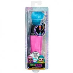 Glam Crush GlamCrush Crush-It Girls, 3-inch Dolls, Brush Case, Eyeshadow Crush, 1 Mystery Glamcessory, Hair Barrette, Makeup Spatula With Sponge, Pretend Makeup Toy Accessories For Kids, 1 Style Chosen At Random All Toys