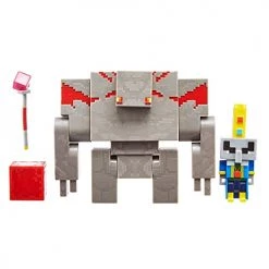 Minecraft Enchanter 3.25-in Collectible Battle Figure And Accessories