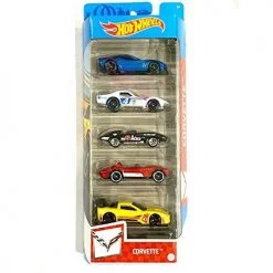 DieCast Hot Wheels 2020 Corvette 5 Pack [1:64 Scale Cars]