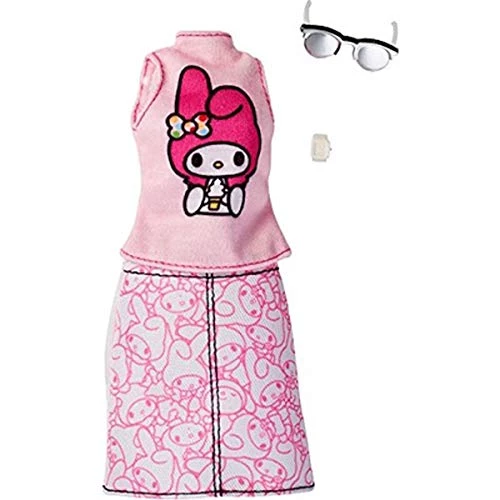 Mattel Barbie Fashion Pack Hello Kitty Dress, Bag And Sunglasses 8 Mattel Barbie Fashion Pack Hello Kitty Dress, Bag And Sunglasses