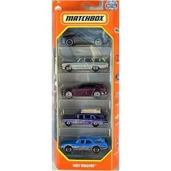 Mattel Matchbox MBX Wagons 5 Pack Set (1:64 Scale)