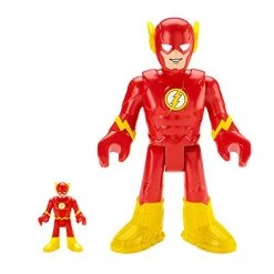 Fisher-Price Imaginext DC Super Friends The Flash XL, Extra-Large Super Hero Figure For Preschool Kids Ages 3-8 Years DC Comics