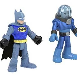 Fisher-Price Imaginext Dc Super Friends Batman & Mr Freeze Figure Set For Preschool Kids Ages 3 To 8 Years