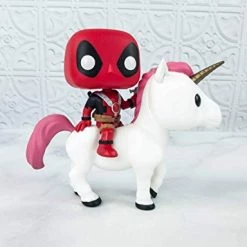 Funko Pop! Marvel Collectores Crops - Deadpool On Unicorn - Pop! Rides #36