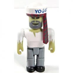 Roblox Gold Series 1 Celebrity Collection Series 3 Blue Action Figure Mystery Box + Virtual Item Code 2.5" (Series 3 Captain Hoover)