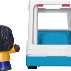 Fisher-Price Little People Ambulance, Push-along Vehicle With EMT Figure For Toddlers And Preschool Kids Ages 1 To 5 Years