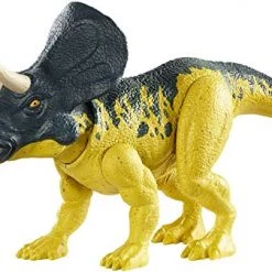 Toy Choo Choo Jurassic World Wild Pack Zuniceratops Herbivore Dinosaur Action Figure Toy With Movable Joints, Realistic Sculpting & Attack Feature, Kids Gift Ages 3 Years & Older 6 Toy Choo Choo Jurassic World Wild Pack Zuniceratops Herbivore Dinosaur Action Figure Toy With Movable Joints, Realistic Sculpting & Attack Feature, Kids Gift Ages 3 Years & Older