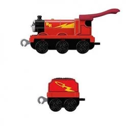 Thomas & Friends Fisher-Price Rail Rocket James Metal Engine 18 Thomas & Friends Fisher-Price Rail Rocket James Metal Engine