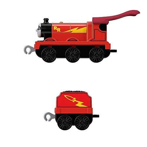 Thomas & Friends Fisher-Price Rail Rocket James Metal Engine 9 Thomas & Friends Fisher-Price Rail Rocket James Metal Engine