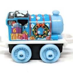 Fisher-Price Thomas & Friends Mini Train Christmas Holiday Percy 2 Inch Scale Engine