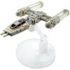 Hot Wheels Star Wars Rogue One Starship Vehicle, Y-Wing Gold Leader - Damaged Packaging