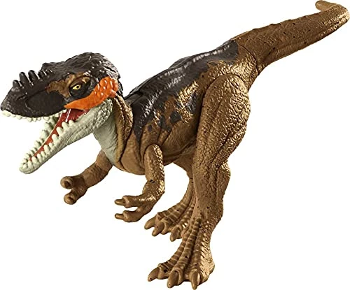 Toy Choo Choo Jurassic World Wild Pack Alioramus Carnivore Dinosaur Action Figure Toy With Movable Joints, Realistic Sculpting & Attack Feature, Kids Gift Ages 3 Years & Older 5 Toy Choo Choo Jurassic World Wild Pack Alioramus Carnivore Dinosaur Action Figure Toy With Movable Joints, Realistic Sculpting & Attack Feature, Kids Gift Ages 3 Years & Older