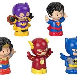 Fisher-Price DC Super Friends Figure Pack By Little People DC Comics 8 Fisher-Price DC Super Friends Figure Pack By Little People DC Comics