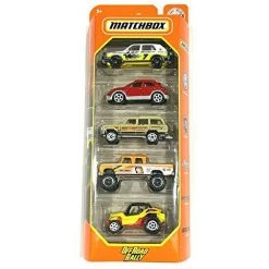 Matchbox 5 Pack 1:64 Scale Cars [Off Road Rally] Mattel