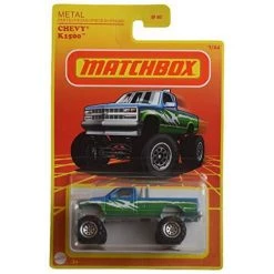 Matchbox Chevy K1500, Blue/Green 7/24 Retro Series