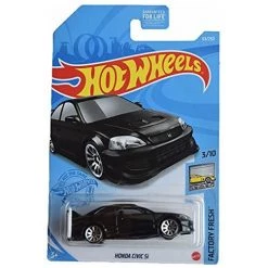 DieCast Mattel Hot Wheels Civic Si, Factory Fresh 3/10 [Black] 63/250