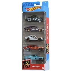 Toy Choo Choo Mattel Hot Wheels HW Flames 5 Pack