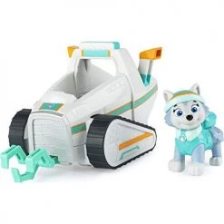 Paw Patrol Everest’s Snow Plough Vehicle With Collectible Figure, For Kids Aged 3 And Up, Multicoloured