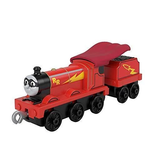 Thomas & Friends Fisher-Price Rail Rocket James Metal Engine 10 Thomas & Friends Fisher-Price Rail Rocket James Metal Engine