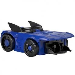 DC Comics Imaginext DC Super Friends Slammers Vehicle & Mystery Figure Sets - GNN49 - Unopened Identified Blind Box ~ Batman Adam West And Batmobile ~ Series 1