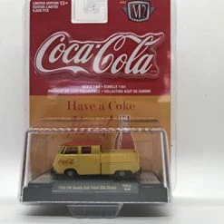 All Toys M2 Machines Coca-Cola Limited Edition 1959 VW Double Cab Truck USA Model 1:64 Scale YR02 19-69 Yellow/Red Details Like NO Other! Over 42 Parts 1 Of 9600