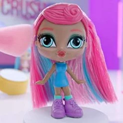 Glam Crush GlamCrush Crush-It Girls, 3-inch Dolls, Brush Case, Eyeshadow Crush, 1 Mystery Glamcessory, Hair Barrette, Makeup Spatula With Sponge, Pretend Makeup Toy Accessories For Kids, 1 Style Chosen At Random All Toys
