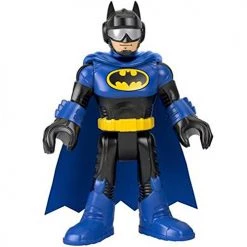 Imaginext DC Super Friends Slammers Vehicle & Mystery Figure Sets - GNN49 - Unopened Identified Blind Box ~ Batman Pilot And Batmobile ~ Series 1