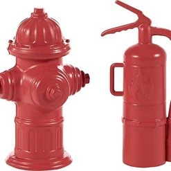 Barbie Firefighter Playset With Blonde Doll (12-in), Role-Play Clothing & Accessories: Extinguisher, Megaphone, Hydrant, Dalmatian Puppy, Great Gift For Ages 3 Years Old & Up