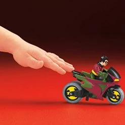 Toy Choo Choo Fisher Price Imaginext DC Super Friends Batmobile & Cycle With Batman & Robin Action Figures 9 Toy Choo Choo Fisher Price Imaginext DC Super Friends Batmobile & Cycle With Batman & Robin Action Figures
