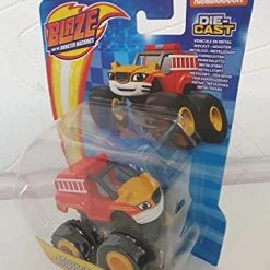 Toy Choo Choo Fisher Price Nickelodeon Blaze & The Monster Machines, Rescue Stripes Diecast Car, Ages 3 And Up, 2.36 Inches 3 Toy Choo Choo Fisher Price Nickelodeon Blaze & The Monster Machines, Rescue Stripes Diecast Car, Ages 3 And Up, 2.36 Inches