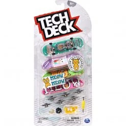 Tech Deck Meow Skateboards 2022 Fingerboard 4-Pack