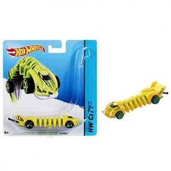 Mattel Hot Wheels Mutant Machines ~ Flexforce ~ Yellow And Green ~ BBY90 ~ Unique Slithering Action Car 9 Mattel Hot Wheels Mutant Machines ~ Flexforce ~ Yellow And Green ~ BBY90 ~ Unique Slithering Action Car