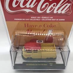 All Toys M2 Machines Coca-Cola Limited Edition 1959 VW Double Cab Truck USA Model 1:64 Scale YR02 19-69 Yellow/Red Details Like NO Other! Over 42 Parts 1 Of 9600