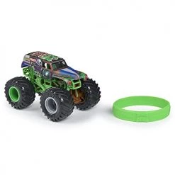 Monster Jam 2020 Spin Master 1:64 Diecast Monster Truck With Wristband: Wreckless Trucks Grave Digger
