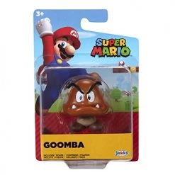 SUPER MARIO Action Figure 2.5 Inch Goomba Collectible Toy