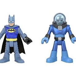 Fisher-Price Imaginext Dc Super Friends Batman & Mr Freeze Figure Set For Preschool Kids Ages 3 To 8 Years