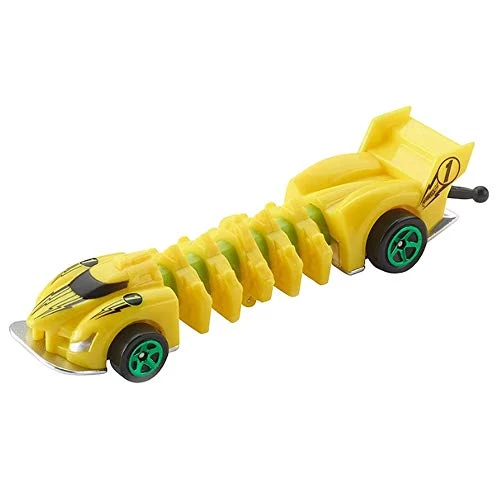 Mattel Hot Wheels Mutant Machines ~ Flexforce ~ Yellow And Green ~ BBY90 ~ Unique Slithering Action Car 2 Mattel Hot Wheels Mutant Machines ~ Flexforce ~ Yellow And Green ~ BBY90 ~ Unique Slithering Action Car