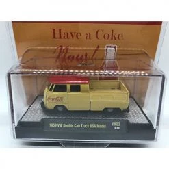 All Toys M2 Machines Coca-Cola Limited Edition 1959 VW Double Cab Truck USA Model 1:64 Scale YR02 19-69 Yellow/Red Details Like NO Other! Over 42 Parts 1 Of 9600