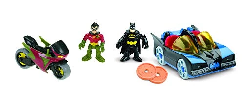 Toy Choo Choo Fisher Price Imaginext DC Super Friends Batmobile & Cycle With Batman & Robin Action Figures 8 Toy Choo Choo Fisher Price Imaginext DC Super Friends Batmobile & Cycle With Batman & Robin Action Figures