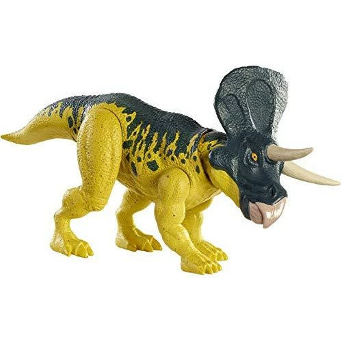 Toy Choo Choo Jurassic World Wild Pack Zuniceratops Herbivore Dinosaur Action Figure Toy With Movable Joints, Realistic Sculpting & Attack Feature, Kids Gift Ages 3 Years & Older 1 Toy Choo Choo Jurassic World Wild Pack Zuniceratops Herbivore Dinosaur Action Figure Toy With Movable Joints, Realistic Sculpting & Attack Feature, Kids Gift Ages 3 Years & Older