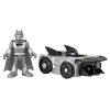 Imaginext DC Super Friends Slammers Vehicle & Mystery Figure Sets - GNN49 - Unopened Identified Blind Box ~ Batman Metallic And Batmobile ~ Series 1