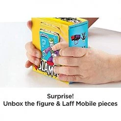 Imaginext DC Super Friends Slammers Vehicle & Mystery Figure Sets - GNN50 - Unopened Identified Blind Box ~ Joker And Laff Mobile ~ Series 1 DC Comics